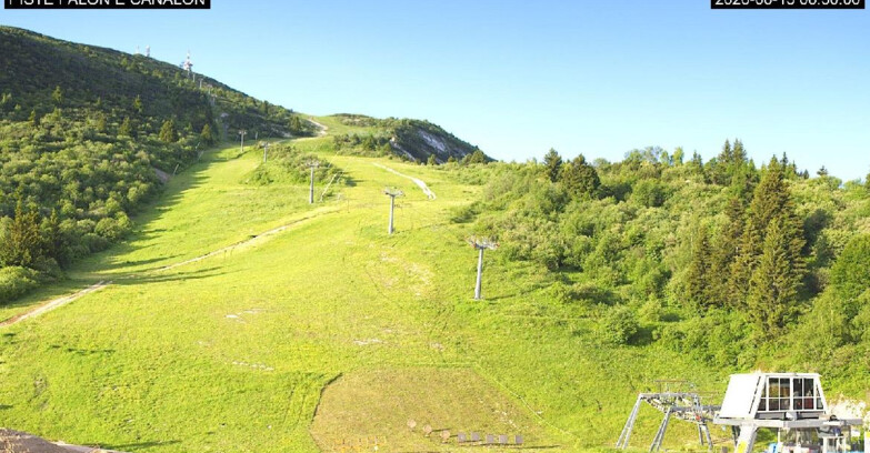 Webcam Monte Bondone - Bondone Palon e Canalon