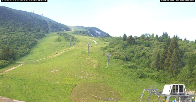 Webcam Monte Bondone - Bondone Palon e Canalon