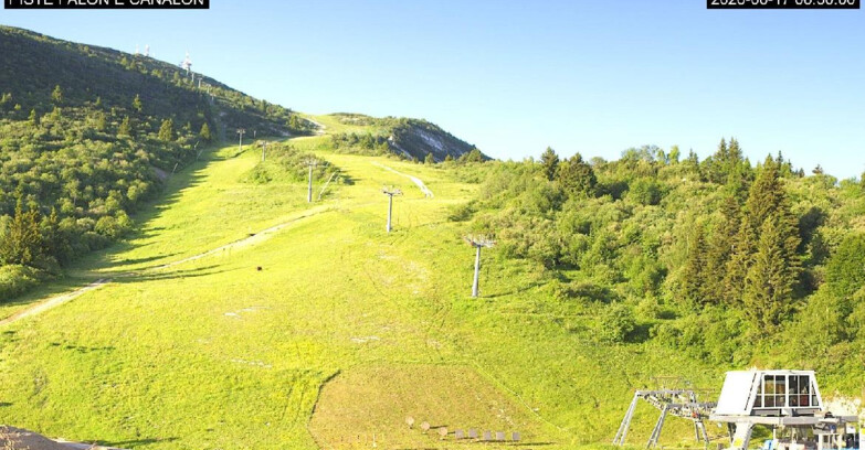 Webcam Monte Bondone - Bondone Palon e Canalon