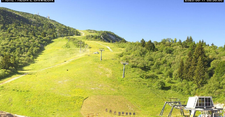 Webcam Monte Bondone - Bondone Palon e Canalon