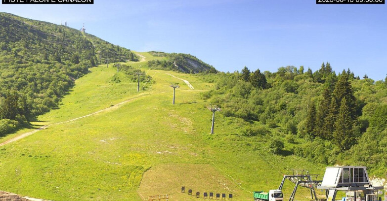 Webcam Monte Bondone - Bondone Palon e Canalon