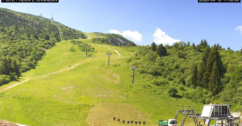 Webcam Monte Bondone - Bondone Palon e Canalon