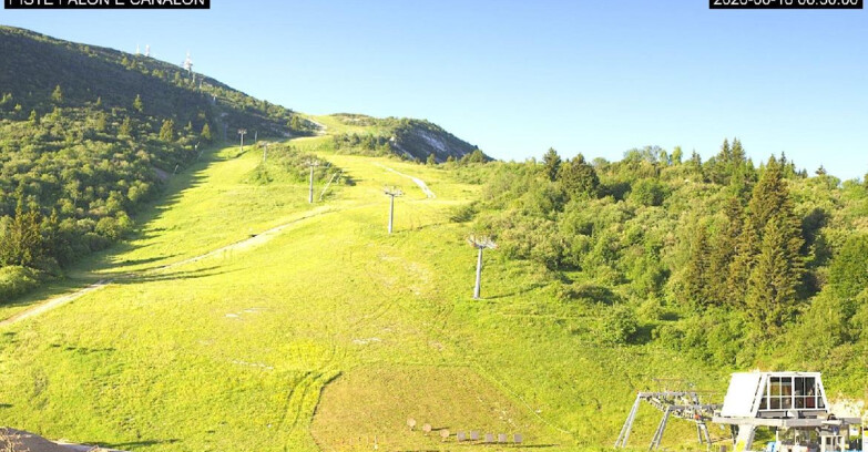 Webcam Monte Bondone - Bondone Palon e Canalon