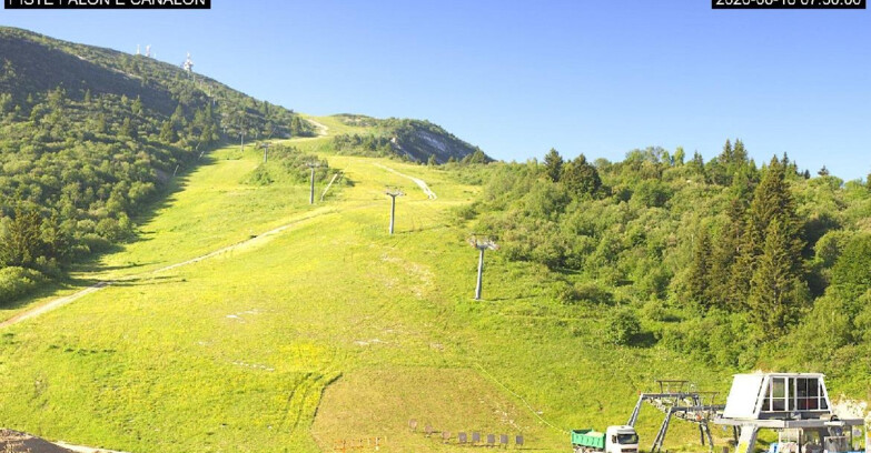 Webcam Monte Bondone - Bondone Palon e Canalon