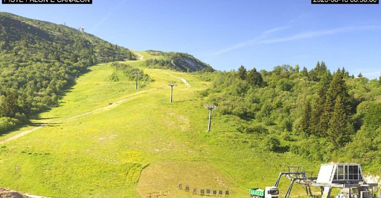Webcam Monte Bondone - Bondone Palon e Canalon