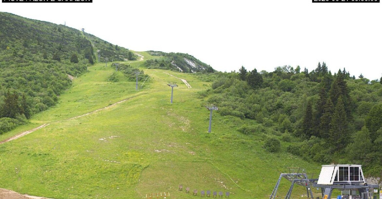 Webcam Monte Bondone - Bondone Palon e Canalon