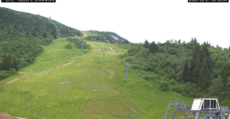 Webcam Monte Bondone - Bondone Palon e Canalon