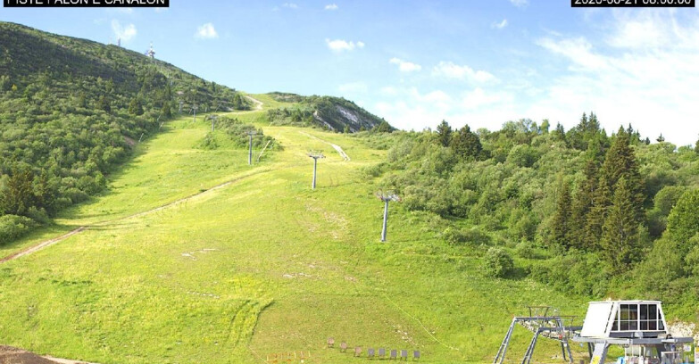 Webcam Monte Bondone - Bondone Palon e Canalon