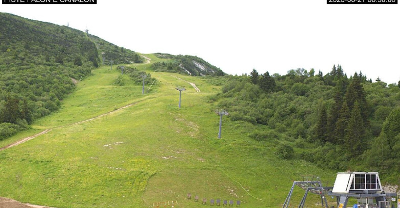 Webcam Monte Bondone - Bondone Palon e Canalon