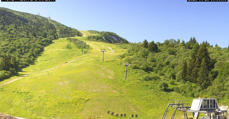Webcam Monte Bondone - Bondone Palon e Canalon
