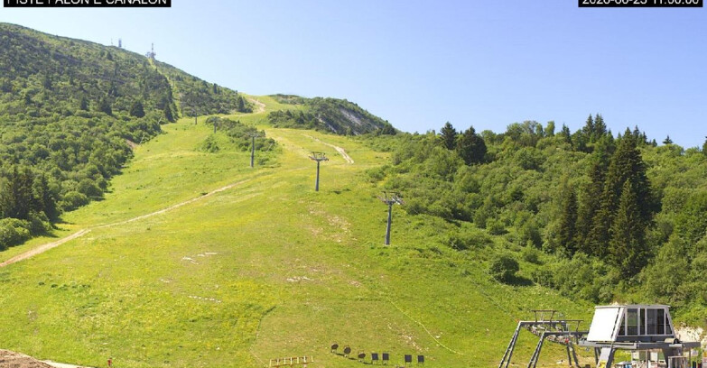 Webcam Monte Bondone - Bondone Palon e Canalon