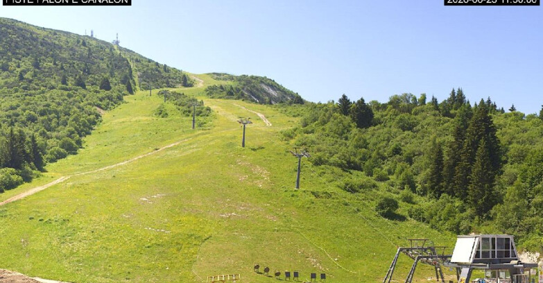 Webcam Monte Bondone - Bondone Palon e Canalon