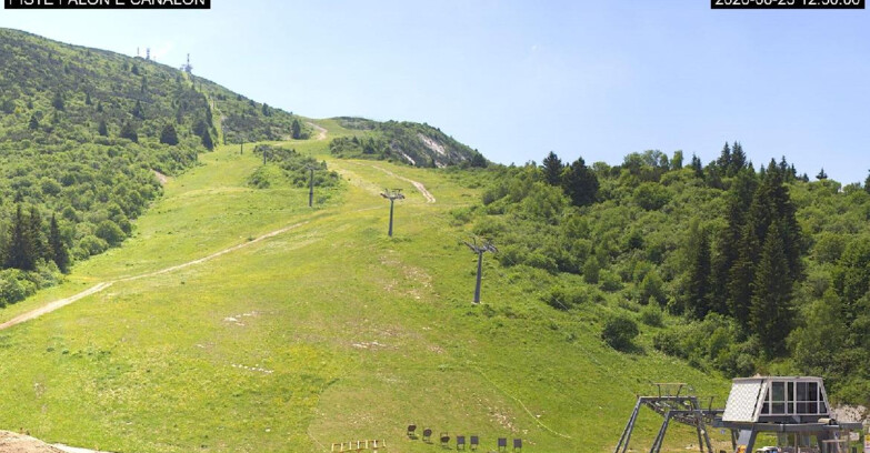 Webcam Monte Bondone - Bondone Palon e Canalon