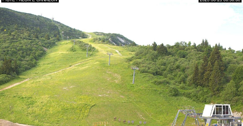Webcam Monte Bondone - Bondone Palon e Canalon