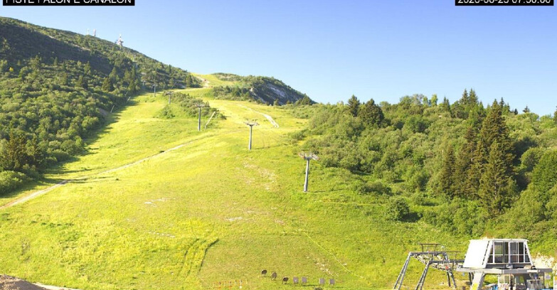 Webcam Monte Bondone - Bondone Palon e Canalon
