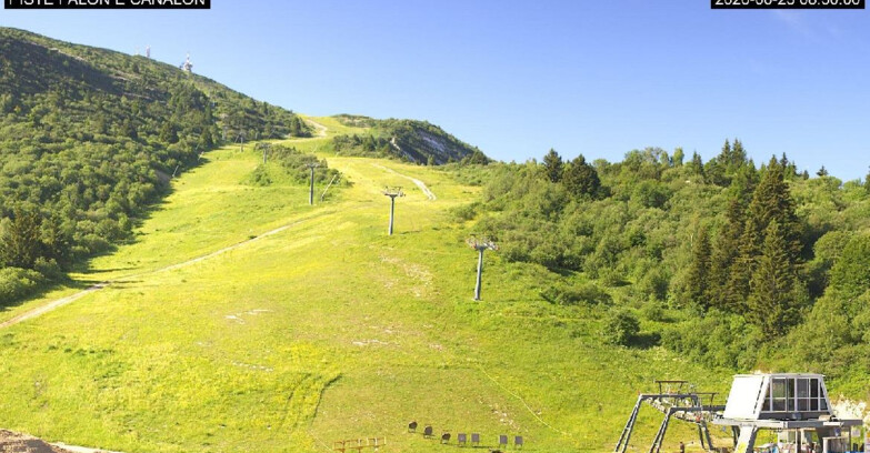 Webcam Monte Bondone - Bondone Palon e Canalon