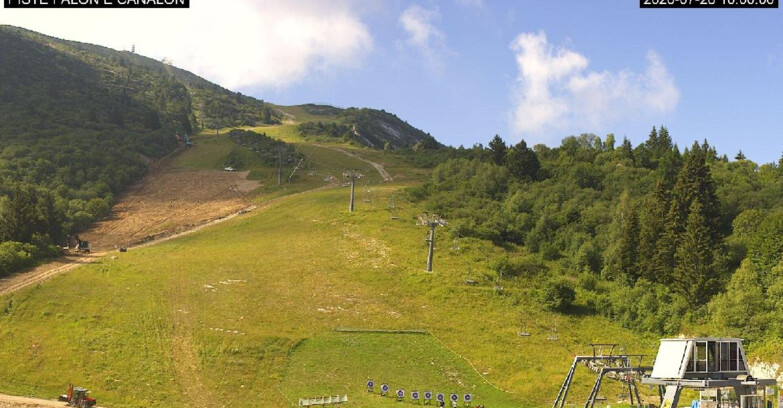 Webcam Monte Bondone - Bondone Palon e Canalon