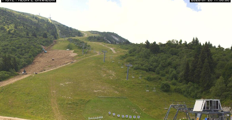 Webcam Monte Bondone - Bondone Palon e Canalon