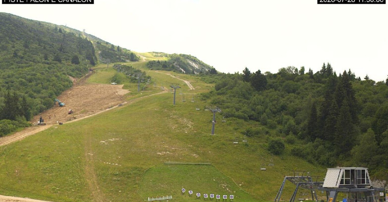 Webcam Monte Bondone - Bondone Palon e Canalon