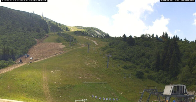 Webcam Monte Bondone - Bondone Palon e Canalon