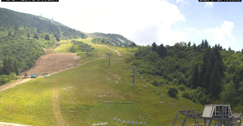 Webcam Monte Bondone - Bondone Palon e Canalon