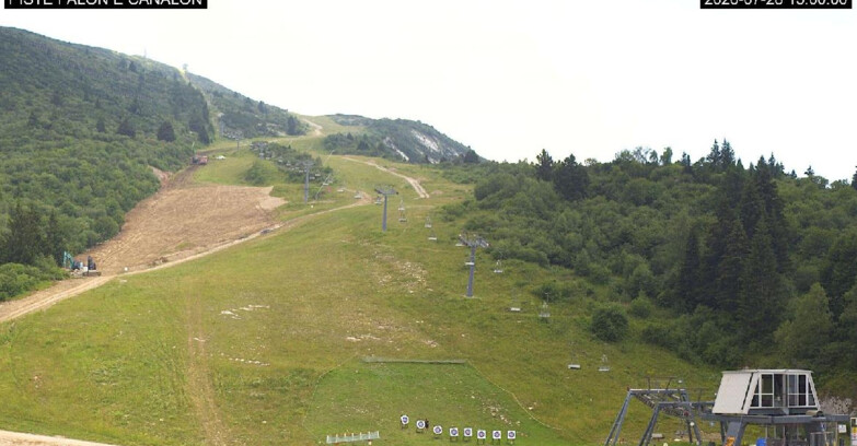 Webcam Monte Bondone - Bondone Palon e Canalon