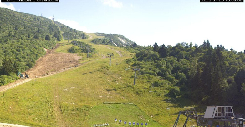 Webcam Monte Bondone - Bondone Palon e Canalon