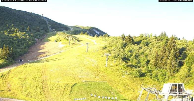 Webcam Monte Bondone - Bondone Palon e Canalon