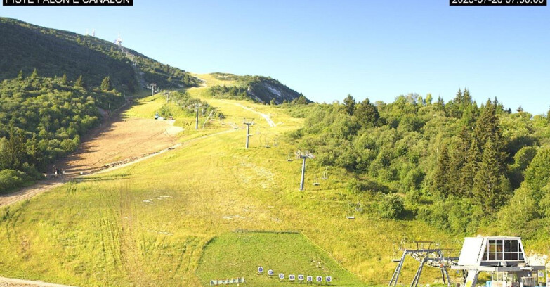 Webcam Monte Bondone - Bondone Palon e Canalon