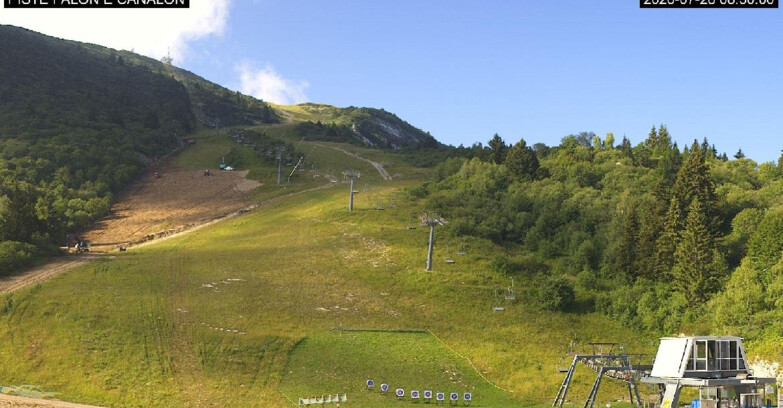 Webcam Monte Bondone - Bondone Palon e Canalon