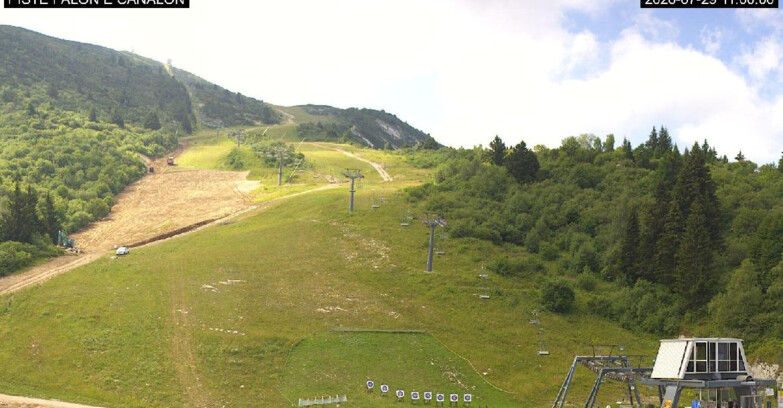 Webcam Monte Bondone - Bondone Palon e Canalon