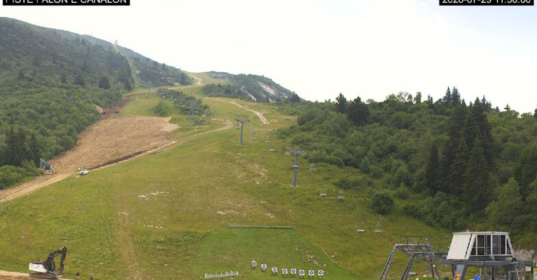 Webcam Monte Bondone - Bondone Palon e Canalon