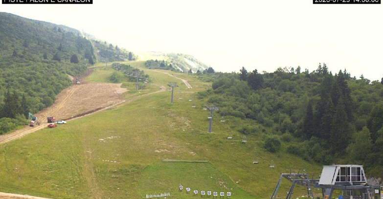 Webcam Monte Bondone - Bondone Palon e Canalon