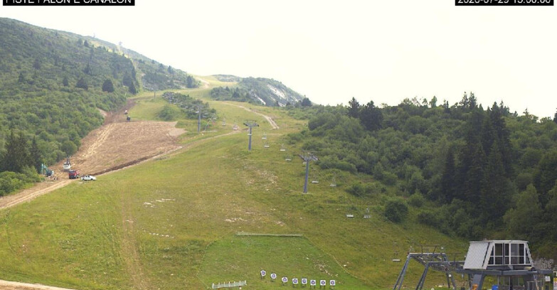 Webcam Monte Bondone - Bondone Palon e Canalon
