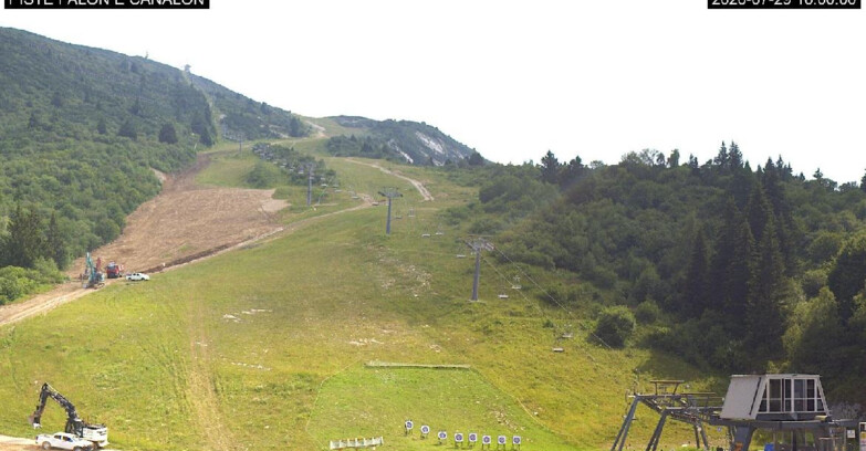 Webcam Monte Bondone - Bondone Palon e Canalon