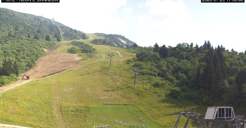 Webcam Monte Bondone - Bondone Palon e Canalon