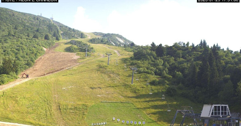 Webcam Monte Bondone - Bondone Palon e Canalon