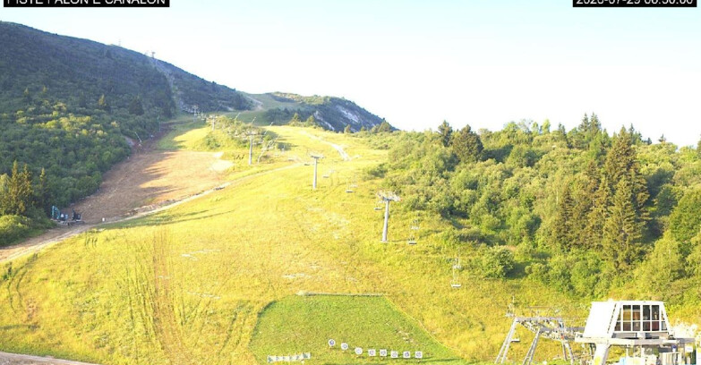Webcam Monte Bondone - Bondone Palon e Canalon