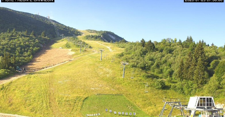Webcam Monte Bondone - Bondone Palon e Canalon