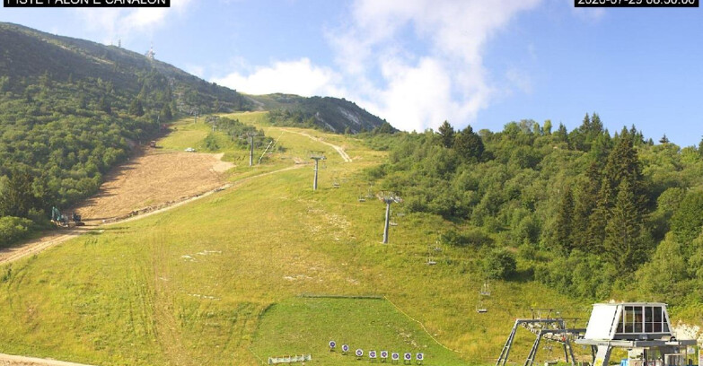 Webcam Monte Bondone - Bondone Palon e Canalon