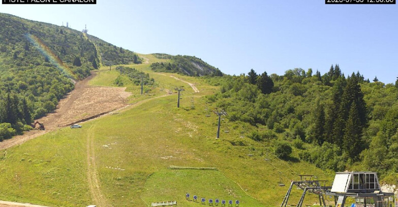 Webcam Monte Bondone - Bondone Palon e Canalon