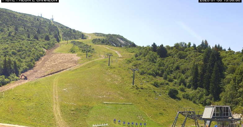 Webcam Monte Bondone - Bondone Palon e Canalon
