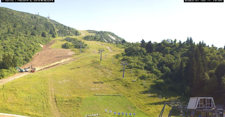 Webcam Monte Bondone - Bondone Palon e Canalon