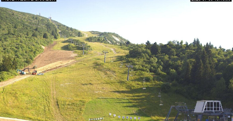 Webcam Monte Bondone - Bondone Palon e Canalon