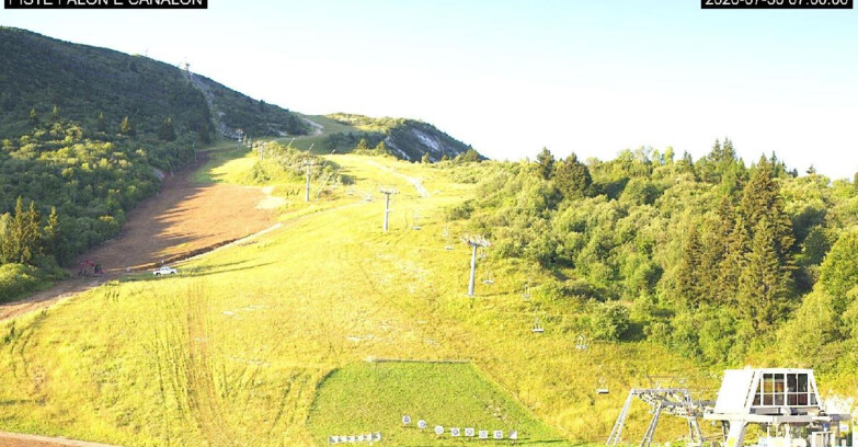 Webcam Monte Bondone - Bondone Palon e Canalon