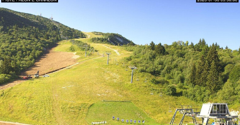 Webcam Monte Bondone - Bondone Palon e Canalon