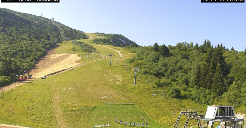 Webcam Monte Bondone - Bondone Palon e Canalon