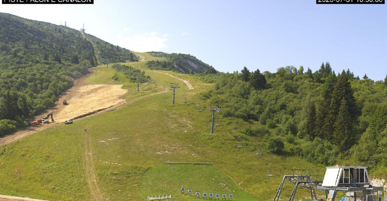 Webcam Monte Bondone - Bondone Palon e Canalon