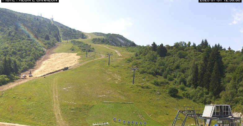 Webcam Monte Bondone - Bondone Palon e Canalon