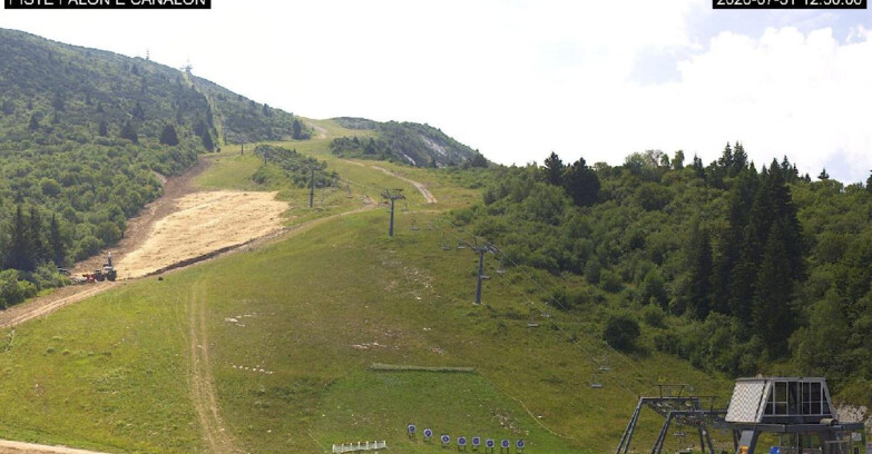 Webcam Monte Bondone - Bondone Palon e Canalon